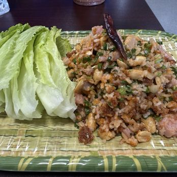 Cafe Khao Neow Sticky Rice - crispy rice salad - Laotian Near Me - Wasilla, Alaska Cafe Khao Neow Sticky Rice - crispy rice salad - Laotian Near Me - Wasilla, Alaska