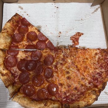 San Giuseppe Pizza - Half cheese, half pep - Pizza Near Me - Naples, Florida