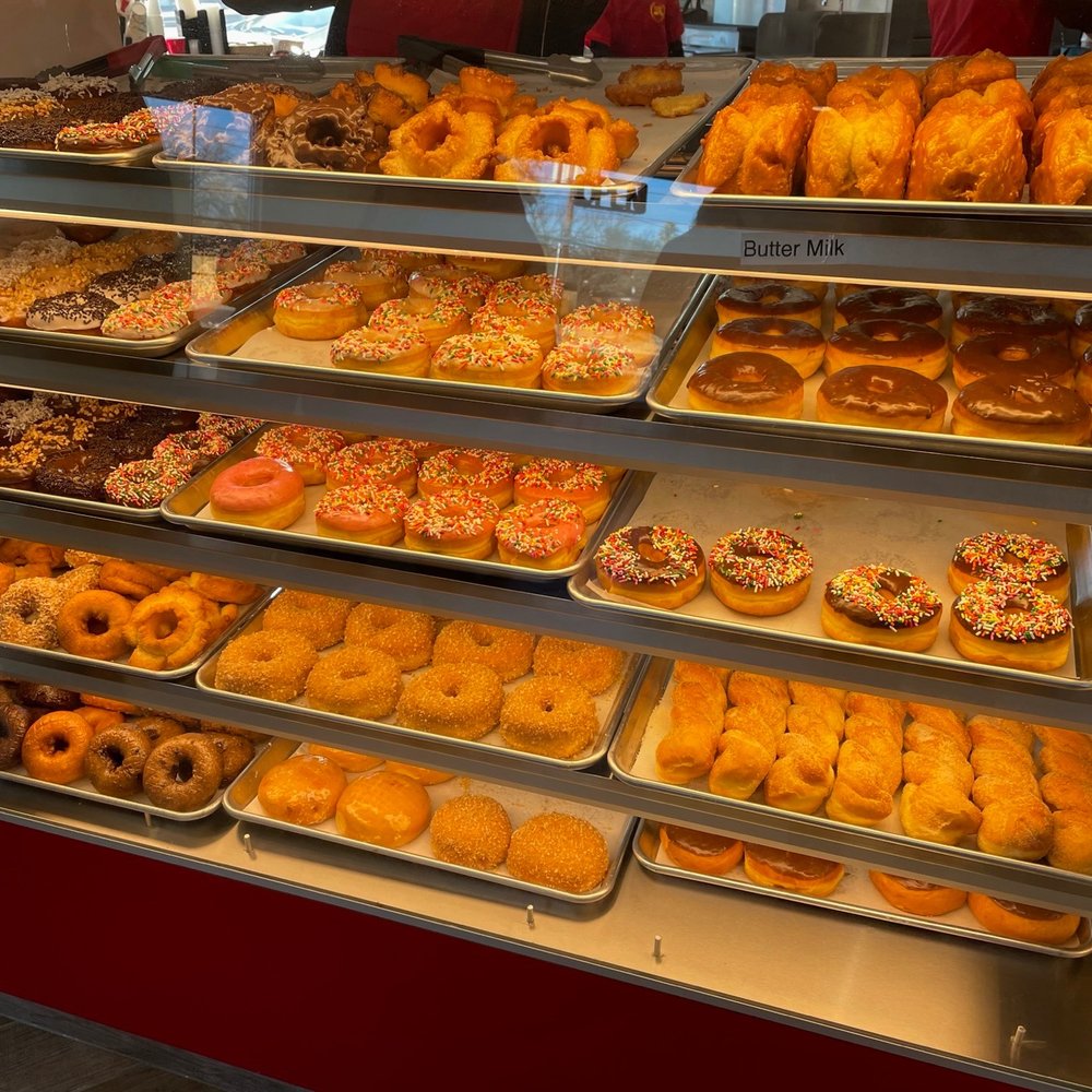 BoSa Donuts - a variety of donuts in a display case - Donuts Near Me - Tucson, Arizona