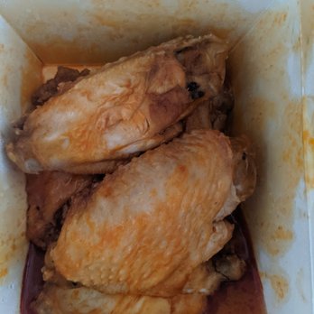 Stupid Wings - Sauced wings, they even look undercooked - Chicken Wings Near Me - Bakersfield, California