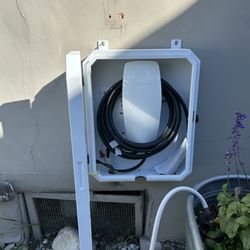 USAmerican Electrical Services - Tesla charger installation with charger box