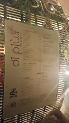Menu photo 5 Di Più Nice, 06