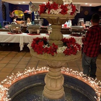 La Ramada Steakhouse & Cantina - Fountain, decorated for the holidays. - Mexican Near Me - Bisbee, Arizona La Ramada Steakhouse & Cantina - Fountain, decorated for the holidays. - Mexican Near Me - Bisbee, Arizona