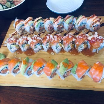 Ginza Sushi - Beauty and the beast, hurricane, alaskan rolls - Sushi Bars Near Me - Honolulu, Hawaii Ginza Sushi - Beauty and the beast, hurricane, alaskan rolls - Sushi Bars Near Me - Honolulu, Hawaii