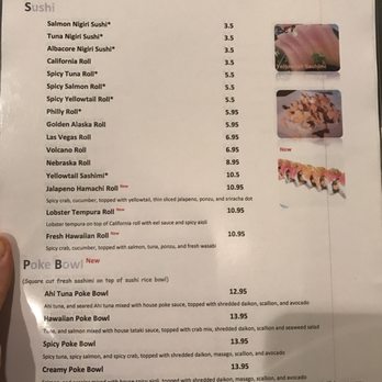 Bei - Happy hour menu - Sushi Bars Near Me - Scottsdale, Arizona