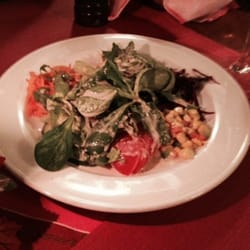 Restaurant Münch - Gemischter Salat mit Ruccola und Nüsslisalat