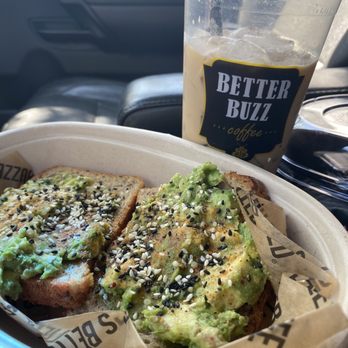 Better Buzz Coffee Miramar - Avo-toast on gluten free bread. Let's go! - Coffee & Tea Near Me - San Diego, California