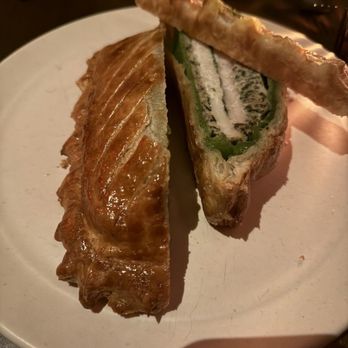 Time And Tide - Halibut Pithivier - phenomenal - Seafood Near Me - New York, New York Time And Tide - Halibut Pithivier - phenomenal - Seafood Near Me - New York, New York