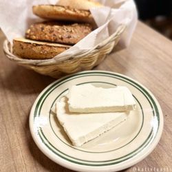Barney Greengrass - Bagels & plain cream cheese