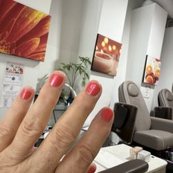 Serenity Nail Spa - Beautiful nail work. Notice all their new chairs. Nice heated seat massage chairs.