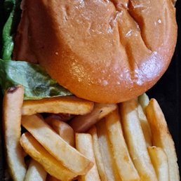 Salmon but with fries Salmon but with fries