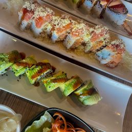 7 Pepper Tuna Roll Dragon Roll Spicy Girl Roll 7 Pepper Tuna Roll Dragon Roll Spicy Girl Roll