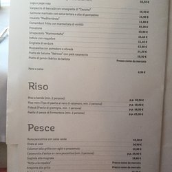 S' Avaradero - Menù