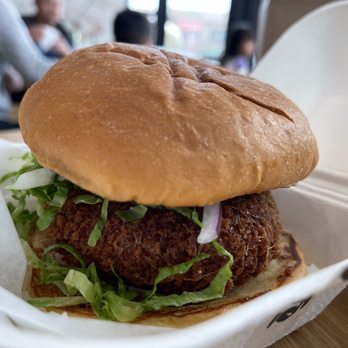 Bopomofo Cafe - Honey Walnut Shrimp Burger|IG: @adfromlb - Bubble Tea Near Me - Artesia, California