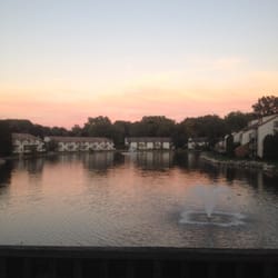 Old Farm Shores Park - A night sunset