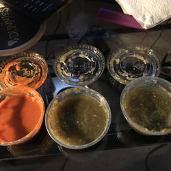Taste of Cholulas - Three different sauces represented here