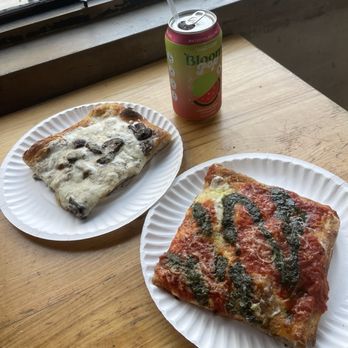 Austin Street Pizza - Pesto Margherita & truffle - Pizza Near Me - Forest Hills, New York Austin Street Pizza - Pesto Margherita & truffle - Pizza Near Me - Forest Hills, New York