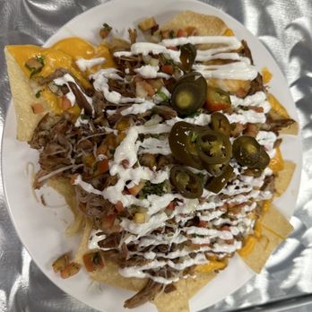 Pedro's Cocina - Nachos supreme with Carnitas!! - Mexican Near Me - Dixon, California