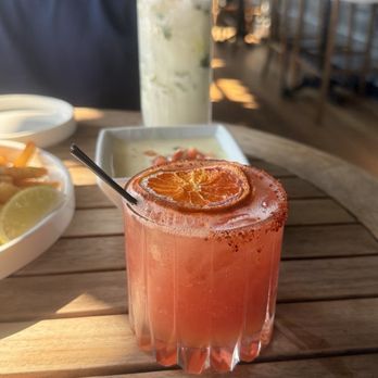 Taco Caballito Tequileria - Coconut Mojito & a Blood Orange Margarita. - Tacos Near Me - Cape May, New Jersey Taco Caballito Tequileria - Coconut Mojito & a Blood Orange Margarita. - Tacos Near Me - Cape May, New Jersey