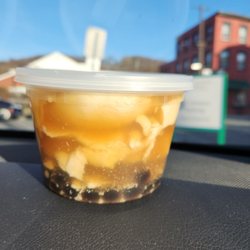 Lucky Corner - Tofu pudding with ginger syrup