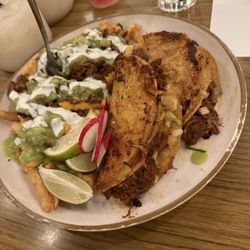 Javi's Chicken and Churros - Birria tacos and Asada fries