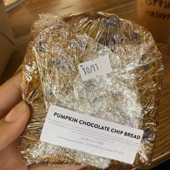 Coffee Emporium - Pumpkin Chocolate Chip Bread - Coffee & Tea Near Me - Cincinnati, Ohio Coffee Emporium - Pumpkin Chocolate Chip Bread - Coffee & Tea Near Me - Cincinnati, Ohio