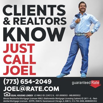 Joel Schaub - Rate - Just Call Joel. - Mortgage Lenders Near Me - Chicago, Illinois