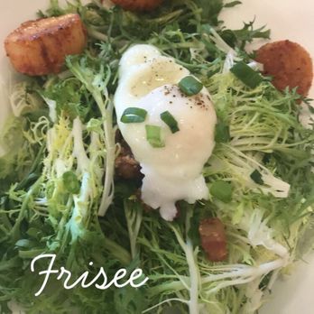 Vinaigrette - Frisee w/Diver Scallops - Salad Near Me - Albuquerque, New Mexico Vinaigrette - Frisee w/Diver Scallops - Salad Near Me - Albuquerque, New Mexico