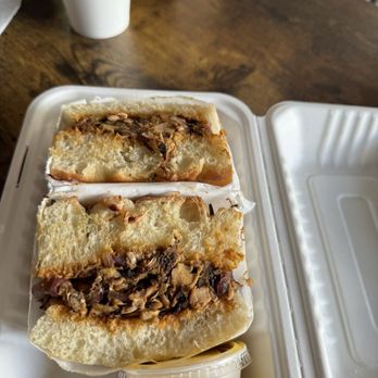RHW - two sandwiches in a styrofoam container - Vegan Near Me - Atlanta, Georgia RHW - two sandwiches in a styrofoam container - Vegan Near Me - Atlanta, Georgia