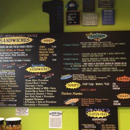 Menu board Menu board
