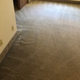 Carpet cleaned even when the apartment did repair it correctly after they let the place flood!