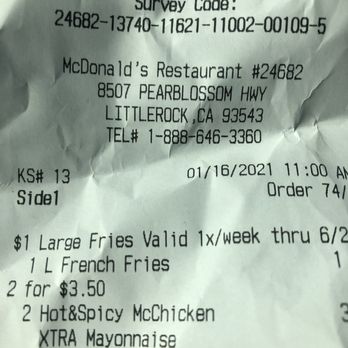 McDonald's - Fast Food Near Me - Littlerock, California McDonald's - Fast Food Near Me - Littlerock, California