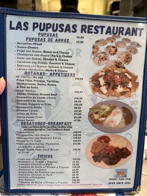 Menu photo 3 Las Pupusas Restaurant Las Vegas, NV Menu photo 3 Las Pupusas Restaurant Las Vegas, NV
