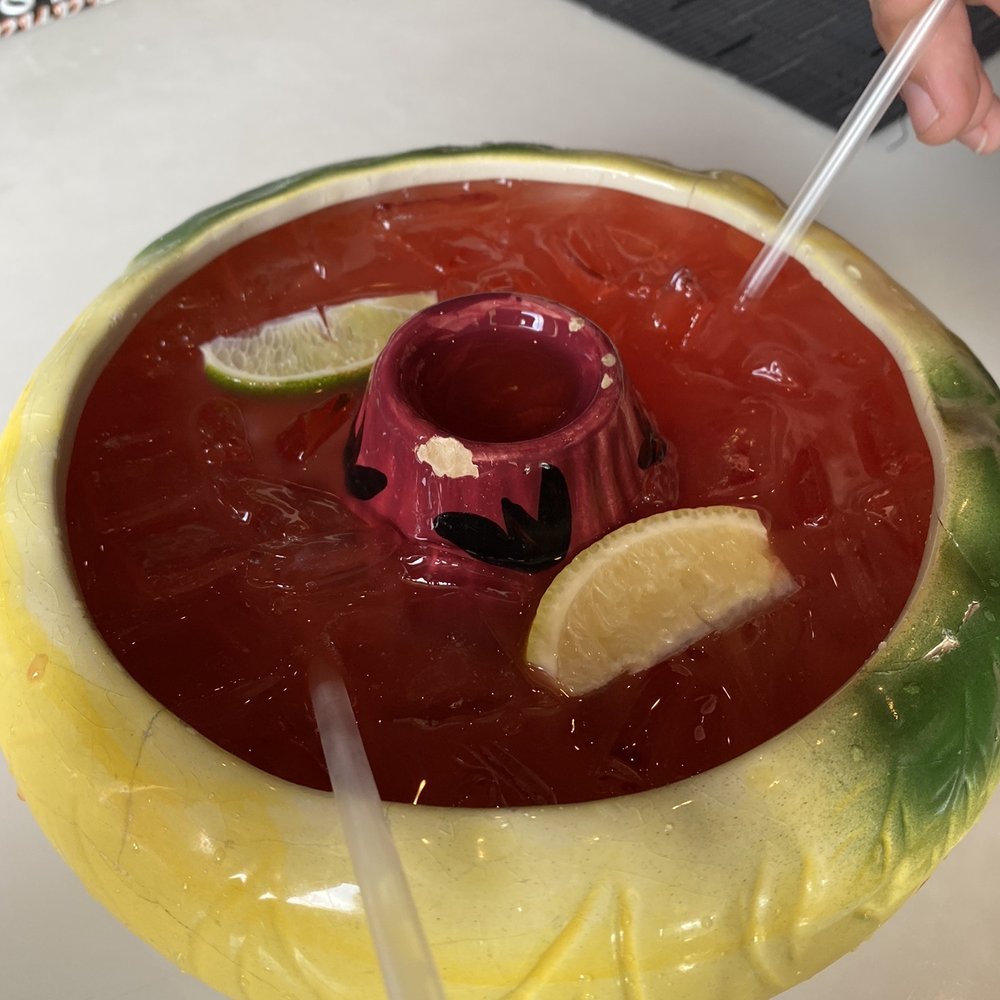 Scorpion bowl for two Scorpion bowl for two