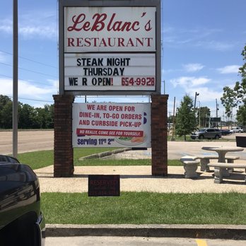 Leblanc's Drive Inn - sign for restaurant - Burgers Near Me - Zachary, Louisiana Leblanc's Drive Inn - sign for restaurant - Burgers Near Me - Zachary, Louisiana