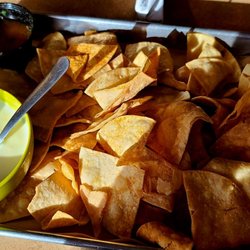 Flame The Taqueria - Queso and chips