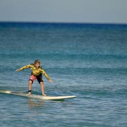 Star Beachboys - 12 year old nephew, got right up like a pro
