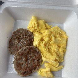 Iron Skillet - Eggs and sausage