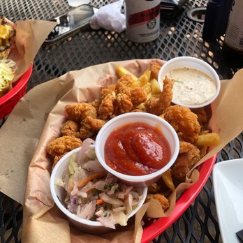 Sunpie's Bistro - Fried Shrimp Basket (just OK). - Bars Near Me - Steamboat Springs, Colorado Sunpie's Bistro - Fried Shrimp Basket (just OK). - Bars Near Me - Steamboat Springs, Colorado