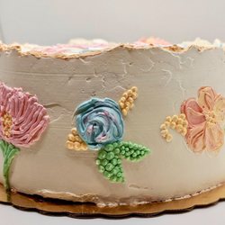 Dolcemente Pastries - Decorated marble cake