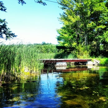 Charleston Lake Provincial Park - Bridge to the cabin - Parks Near Me - Lansdowne, Ontario