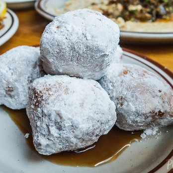 Pine State Biscuits - Beignets - maple syrup was so good! - Southern Near Me - Portland, Oregon Pine State Biscuits - Beignets - maple syrup was so good! - Southern Near Me - Portland, Oregon