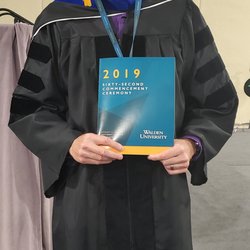 A Peace of Mind Therapy - Graduating with his PhD!
