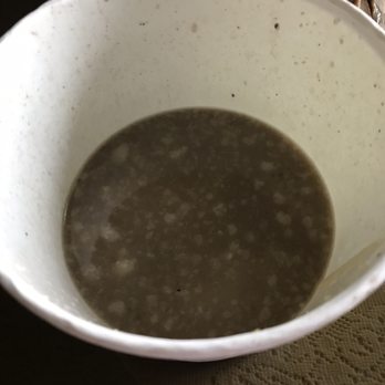 Kai Ramen - Arcadia - Mostly empty soup container -- I hadn't touched it yet - Ramen Near Me - Arcadia, California Kai Ramen - Arcadia - Mostly empty soup container -- I hadn't touched it yet - Ramen Near Me - Arcadia, California