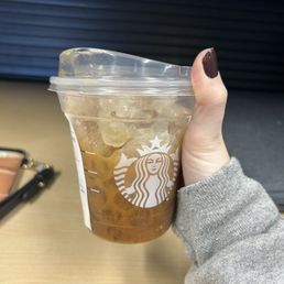 Iced Hazelnut Oatmilk Shaken Espresso