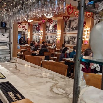 Quattro Caffe - View of the restaurant from the bar - Italian Near Me - Costa Mesa, California