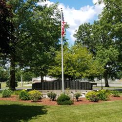 Wolcott Community Veteran Memorial - View from near the street