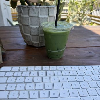 Try Coffee - Matcha Latte with Soy Milk - Coffee & Tea Near Me - Honolulu, Hawaii