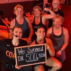 Orangetheory Fitness - Coach Ana and 7:30 am class, we did it!