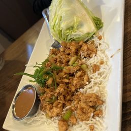 Kung Pao Lettuce Wraps
